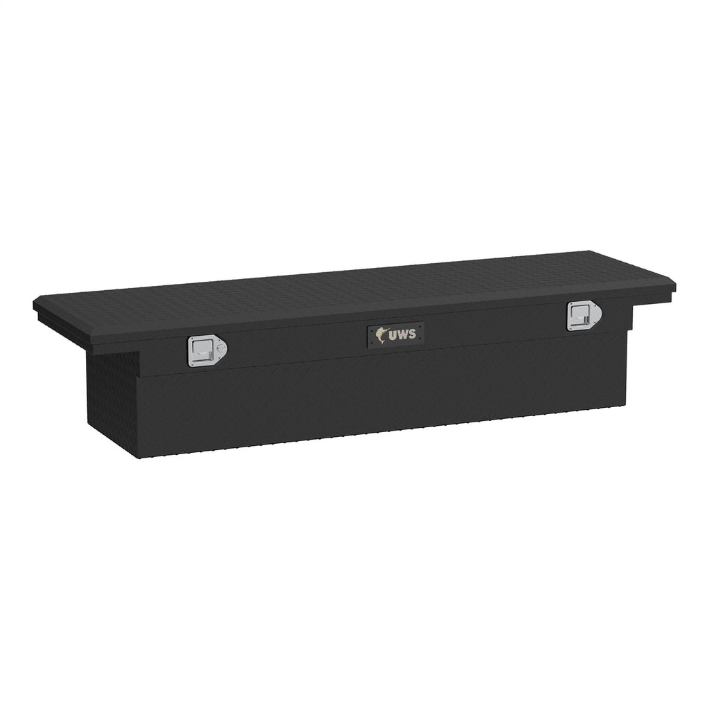 UWS TBS-69-LP-MB Chevrolet; Dodge; Ford; GMC... Truck Tool Box for Select Chevrolet Silverado 1500, Chevrolet Silverado Classic, Chevrolet Silverado LD, Chevrolet Silverado 2500, Chevrolet Silverado HD, Chevrolet Silverado HD Classic, Chevrolet Silverado