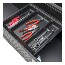 Load image into Gallery viewer, UWS TBS-69-LP-PH-MB Chevrolet; Dodge; Ford; GMC... Truck Tool Box for Select Chevrolet Silverado 1500, Chevrolet Silverado Classic, Chevrolet Silverado LD, Chevrolet Silverado 2500, Chevrolet Silverado HD, Chevrolet Silverado HD Classic, Chevrolet