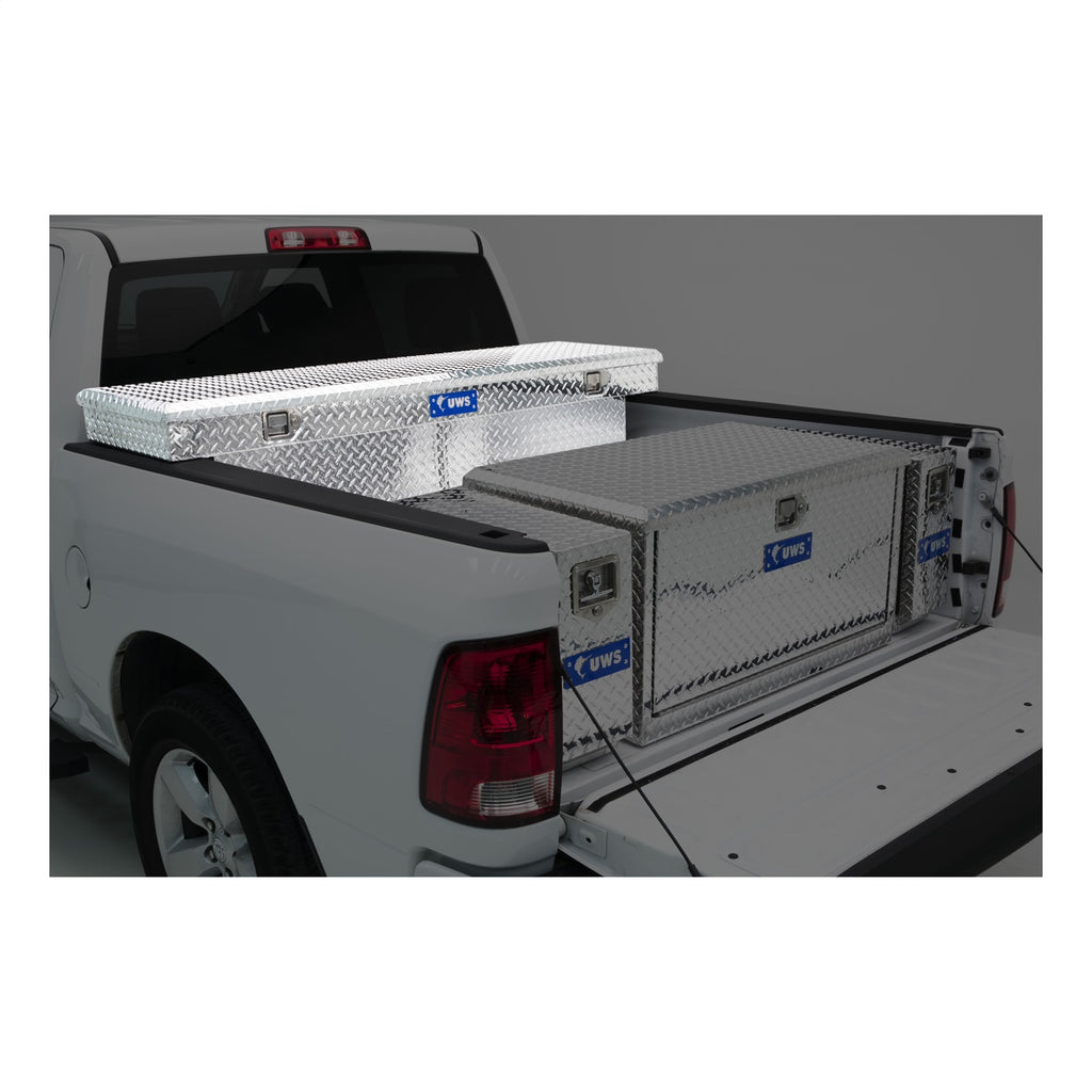 UWS TBS-69 Chevrolet; Dodge; Ford; GMC... Truck Tool Box for Select Chevrolet Silverado 1500, Chevrolet Silverado Classic, Chevrolet Silverado LD, Chevrolet Silverado 2500, Chevrolet Silverado HD, Chevrolet Silverado HD Classic, Chevrolet Silverado 3500,
