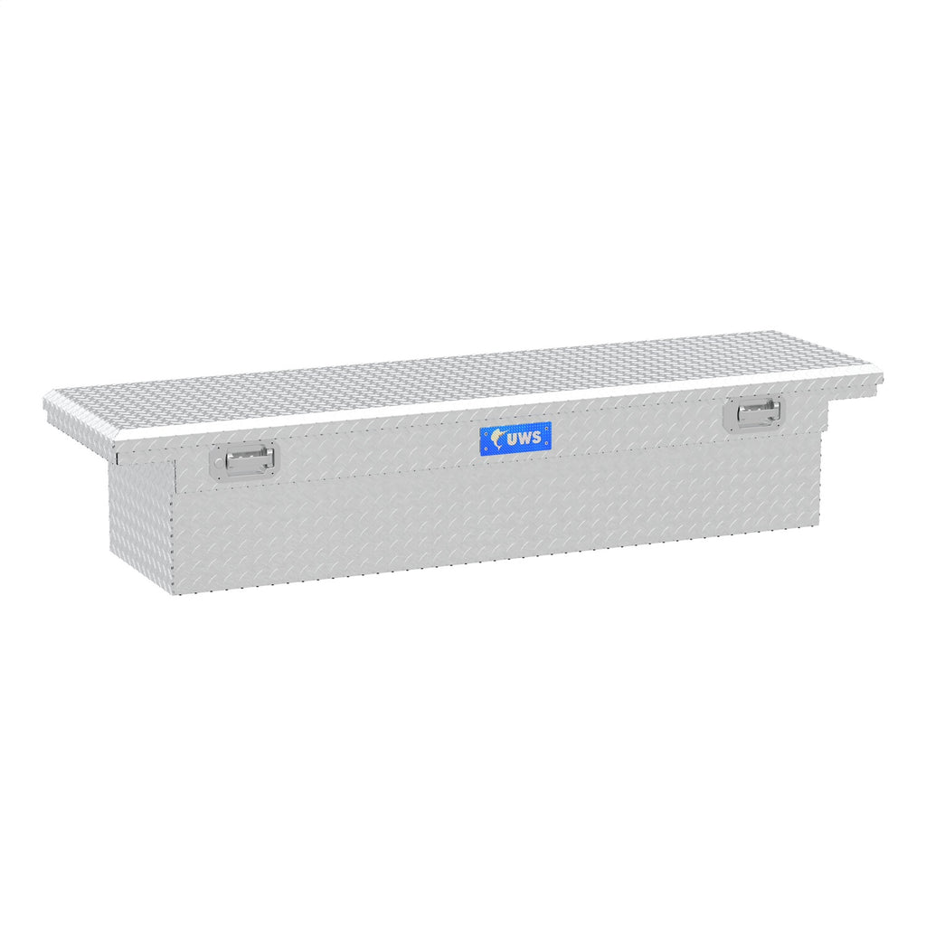 UWS TBS-72-LP-PH Dodge; Ford; Ram Truck Tool Box for Select Dodge Ram 1500, Dodge Ram 2500, Dodge Ram 3500, Ford F-250 Super Duty, Ford F-350 Super Duty, Ford F-450 Super Duty, Ram 1500, Ram Classic, Ram 2500, Ram