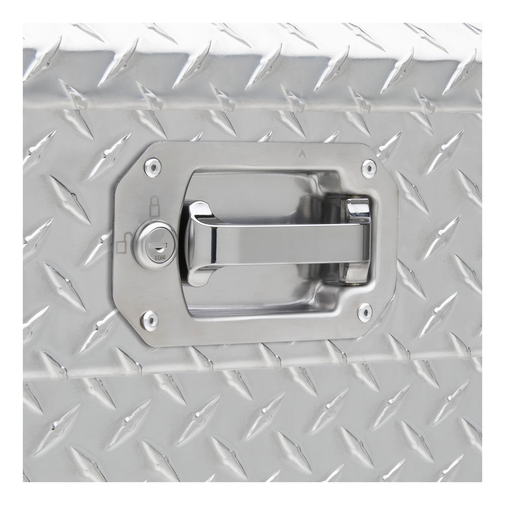 UWS TBS-72-LP-PH Dodge; Ford; Ram Truck Tool Box for Select Dodge Ram 1500, Dodge Ram 2500, Dodge Ram 3500, Ford F-250 Super Duty, Ford F-350 Super Duty, Ford F-450 Super Duty, Ram 1500, Ram Classic, Ram 2500, Ram