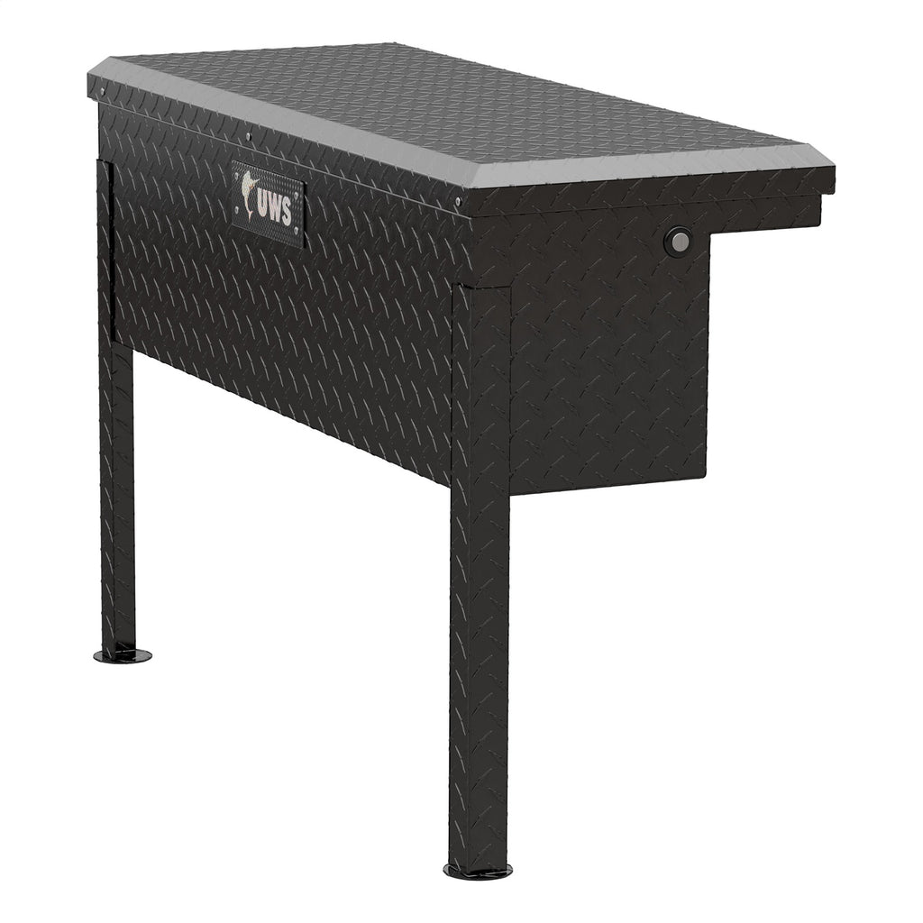 UWS TBSM-36-LP-BLK Truck Bed Side Rail Tool Box
