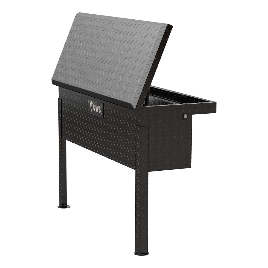 UWS TBSM-36-LP-BLK Truck Bed Side Rail Tool Box