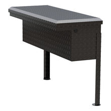 Load image into Gallery viewer, UWS TBSM-36-LP-BLK Truck Bed Side Rail Tool Box