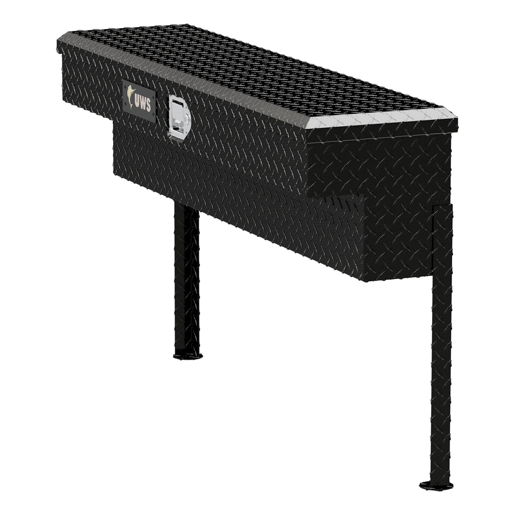 UWS TBSM-48-BLK Truck Bed Side Rail Tool Box