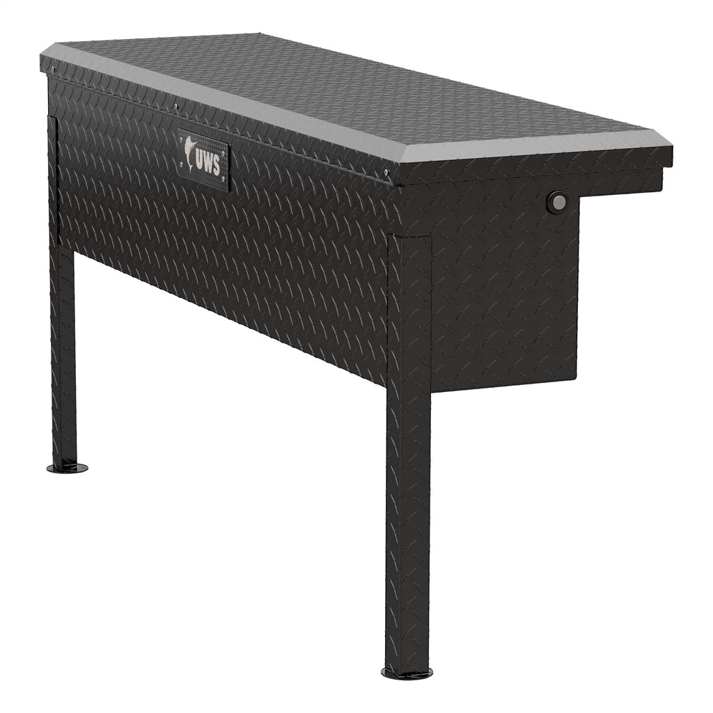 UWS TBSM-48-LP-BLK Truck Bed Side Rail Tool Box