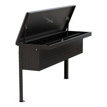 Load image into Gallery viewer, UWS TBSM-48-LP-BLK Truck Bed Side Rail Tool Box