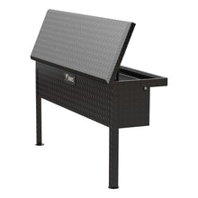 Load image into Gallery viewer, UWS TBSM-48-LP-BLK Truck Bed Side Rail Tool Box
