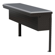 Load image into Gallery viewer, UWS TBSM-48-LP-BLK Truck Bed Side Rail Tool Box