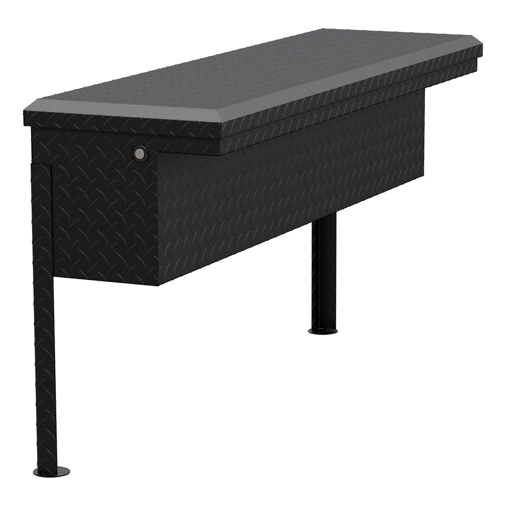 UWS TBSM-48-LP-MB Truck Bed Side Rail Tool Box