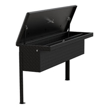 Load image into Gallery viewer, UWS TBSM-48-LP-MB Truck Bed Side Rail Tool Box