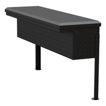 Load image into Gallery viewer, UWS TBSM-48-LP-MB Truck Bed Side Rail Tool Box