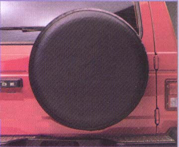 FIA TC227 BLACK TIRE COVER 27"