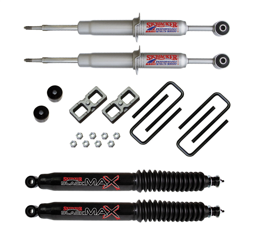 Skyjacker TC530STBB 3in.KIT/05-15 TACOMA/REAR BLK for Select Toyota Tacoma