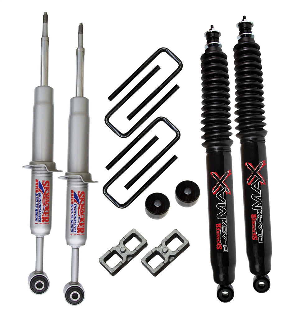Skyjacker TC536STBB 3in. KIT/16 TACOMA/REAR BLACKMAX for Select Toyota Tacoma
