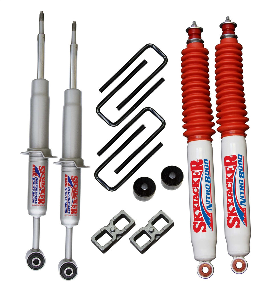 Skyjacker TC536STBN 3in.KIT/16 TACOMA/REAR NITRO for Select Toyota Tacoma