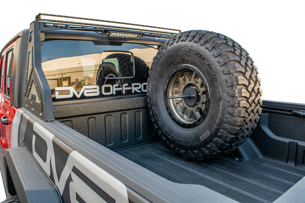DV8 Offroad TCGL-02 Stand Up Spare Tire Mount for Select Jeep Gladiator