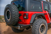 Load image into Gallery viewer, DV8 Offroad TCJL-01 Tailgate Mounted Tire Carrier for Select Jeep Wrangler