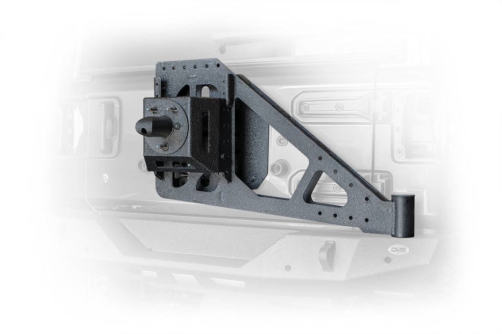 DV8 Offroad TCJL-06 Tire Carrier Add-On for Select Jeep Wrangler