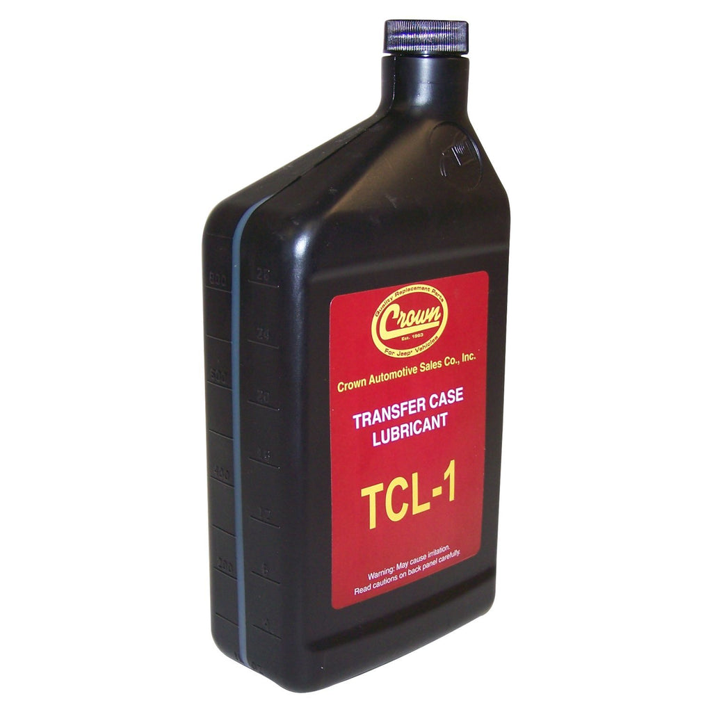 Crown Automotive Jeep Replacement TCL1 Transfer Case Fluid for 73-79 Jeep CJ-7, SJ, J-Series w/ Quadra-Trac Trans. Case for Select Jeep CJ7, Jeep Cherokee, Jeep J-2500, Jeep J-2600, Jeep J-4500, Jeep J-4600, Jeep J-4700, Jeep J-4800, Jeep J10, Jeep J20,