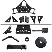 DV8 Offroad TCSTTB-01 Body Mount Tire Carrier; Tc1 for Select Jeep Wrangler, Jeep Wrangler JK