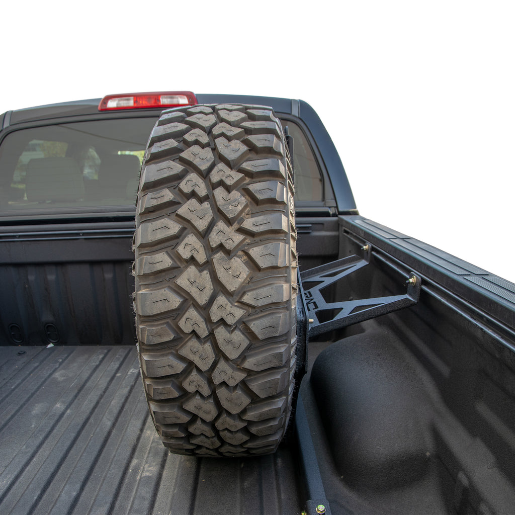 DV8 Offroad TCTT2-01 Stand Up Spare Tire Mount for Select Toyota Tundra