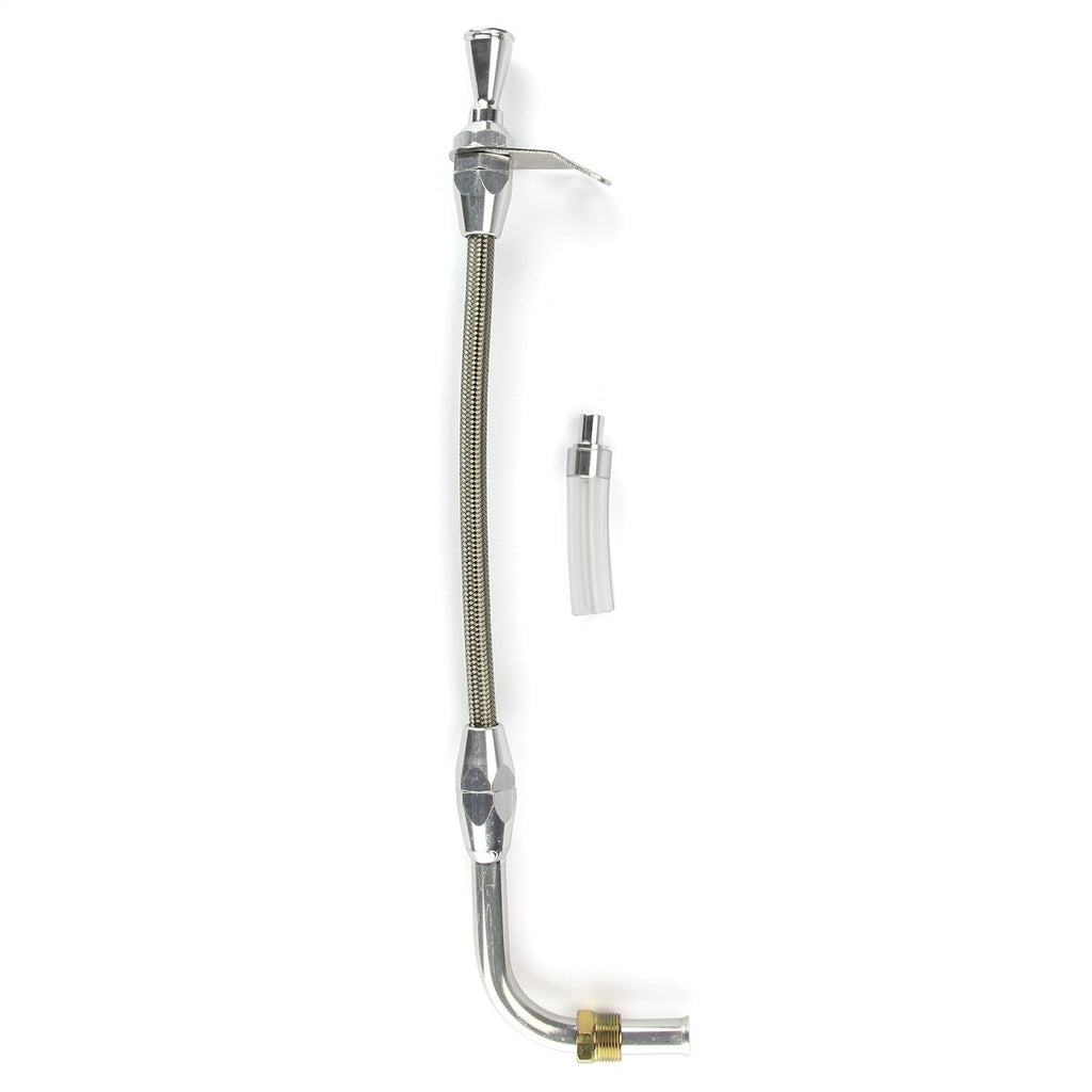 Lokar TD-30C4TMPAN Hi-Tech Flexible Braided Transmission Dipstick for Select Ford Bronco, Ford Club Wagon, Ford Courier, Ford Custom, Ford Custom 500, Ford E-100 Econoline, Ford E-100 Econoline Club Wagon, Ford E-150 Econoline, Ford E-150 Econoline Club