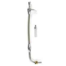 Load image into Gallery viewer, Lokar TD-30C4TMPAN Hi-Tech Flexible Braided Transmission Dipstick for Select Ford Bronco, Ford Club Wagon, Ford Courier, Ford Custom, Ford Custom 500, Ford E-100 Econoline, Ford E-100 Econoline Club Wagon, Ford E-150 Econoline, Ford E-150 Econoline Club