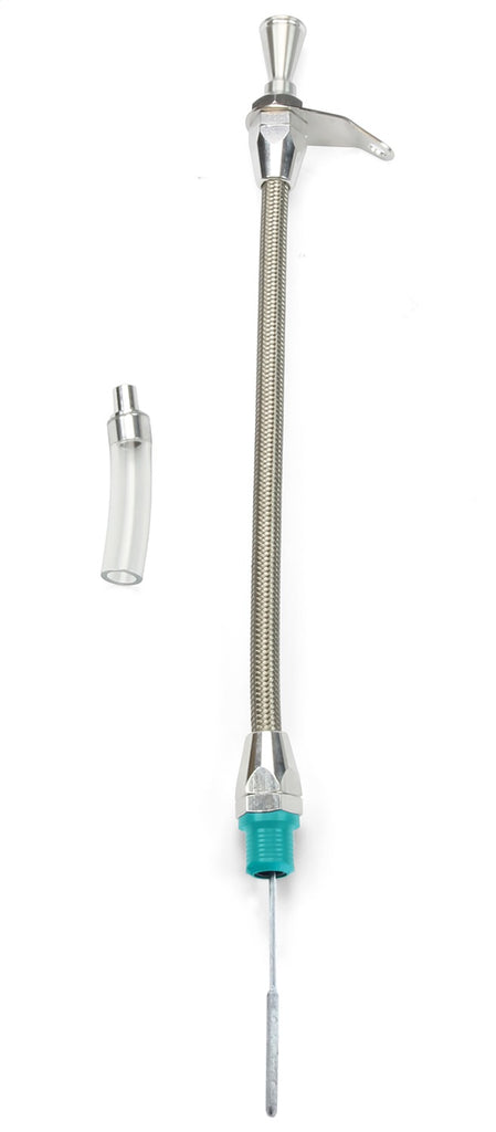 Lokar TD-36L80TM Hi-Tech Flexible Braided Transmission Dipstick for Select Cadillac CTS, Cadillac Escalade, Cadillac Escalade ESV, Cadillac Escalade EXT, Cadillac STS, Cadillac XLR, Chevrolet Avalanche, Chevrolet Camaro, Chevrolet Caprice, Chevrolet