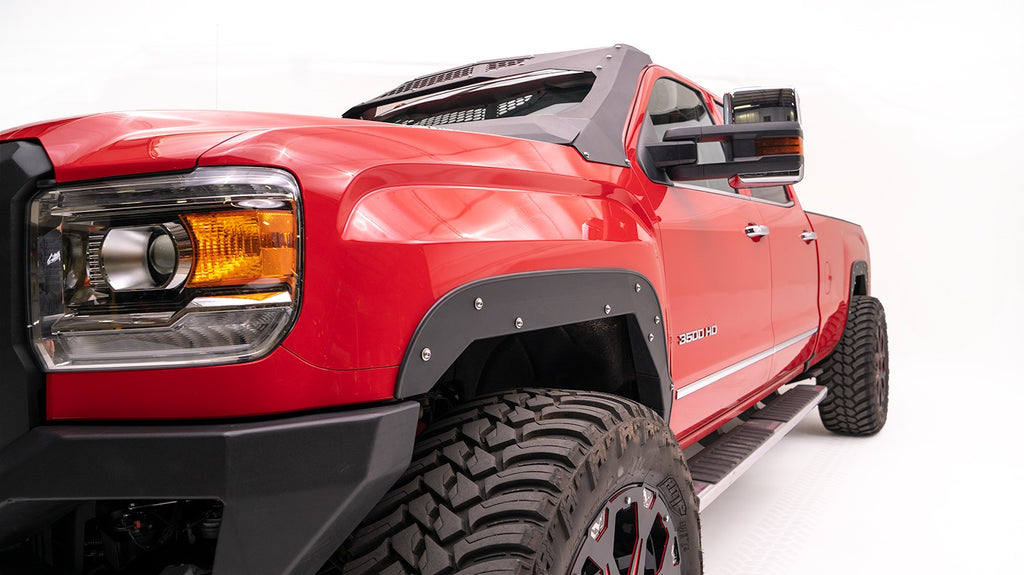 Fab Fours TF3100-B Open Fender System for Select GMC Sierra 1500, GMC Sierra HD, GMC Sierra HD