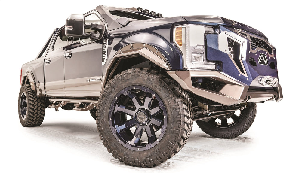 Fab Fours TF4110-B Open Fender Flare for Select Ford F-250 Super Duty, Ford F-350 Super Duty