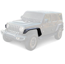 Load image into Gallery viewer, Black Horse Off Road TFFJL1 Tubular Front Fender Flares for Select Jeep Gladiator, Jeep Wrangler