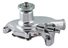Load image into Gallery viewer, TUFF-STUFF 1353NA SBC Water Pump Short Smoothie Chrome