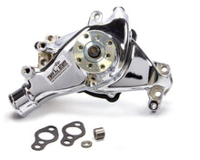 Load image into Gallery viewer, TUFF-STUFF 1448NA 69-96 SBC Water Pump Long Chrome SuperCool