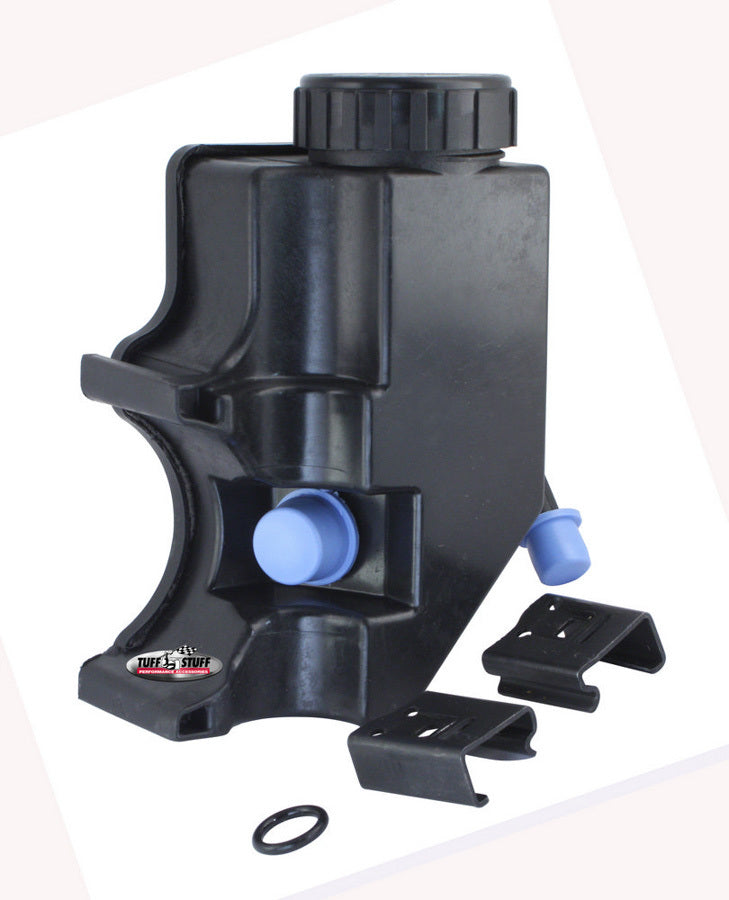 TUFF-STUFF 6175ARES Type II Power Steering Pump Reservoir Black