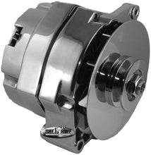 Load image into Gallery viewer, TUFF-STUFF 7102NA GM Alternator 80 Amp Ext Reg Chrome