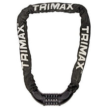 Load image into Gallery viewer, Trimax THEXC103 Thex Super Chain with Combo Lock 3&#39; Length with Hex 6mm links