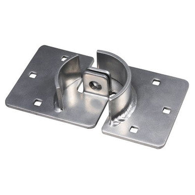 Trimax THSP2C TRIMAX  Hockey Puck Internal Shackle Door Hasp - 2 Pieces With 3 Holes