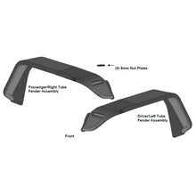 Load image into Gallery viewer, Black Horse Off Road TIFR20G Full Set Tubular Fender Flares &amp; Inner Fender Flares Liners - Front &amp; Rear for Select Jeep Gladiator