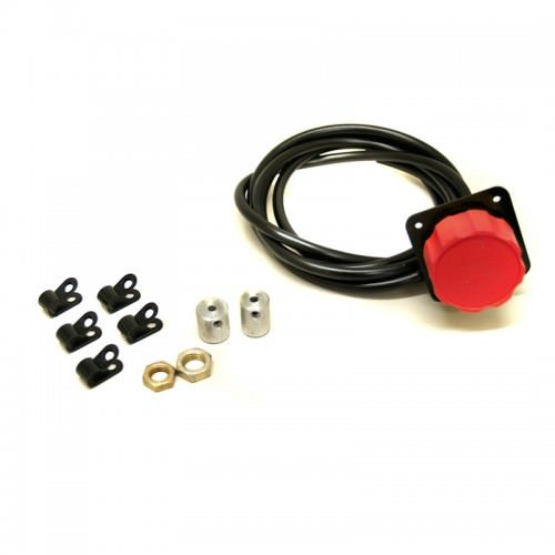 TILTON 72-509 Adjuster Brake Bias Red 3/8in & 7/16in Coupler