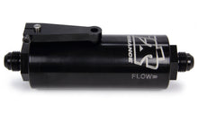 Load image into Gallery viewer, Ti22 PERFORMANCE 5508 8 AN Fuel Filter With Shutoff Black 100 Micron