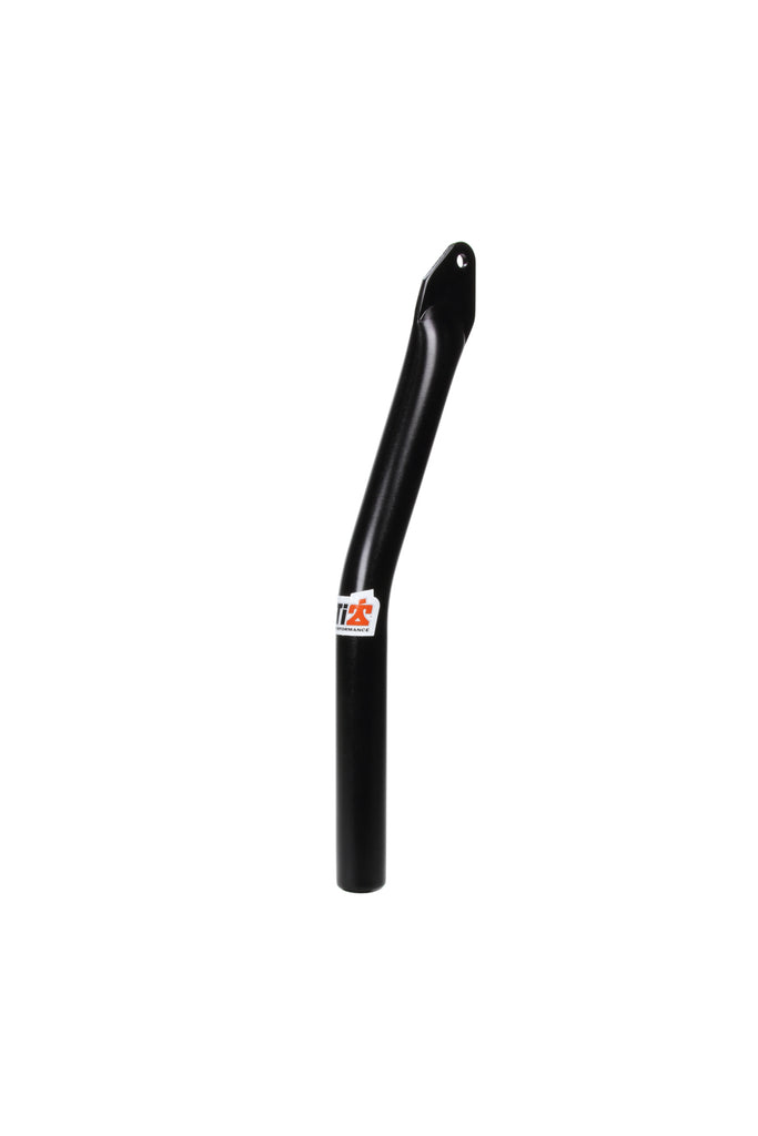 Ti22 PERFORMANCE 6123 Front Wing Post Bent Foward Black Alum