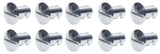 Ti22 PERFORMANCE 8100 Oval Head Dzus Buttons .500 Long 10 Pack