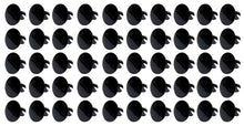 Load image into Gallery viewer, Ti22 PERFORMANCE 8110-50 Large Head Dzus Buttons .500 Long 50 Pack Black