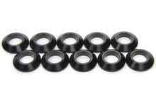 Load image into Gallery viewer, Ti22 PERFORMANCE 8221-10 Tapered Spacers 1/2in ID 1/4in Thick Black 10pk