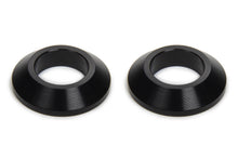 Load image into Gallery viewer, Ti22 PERFORMANCE 8221 Tapered Spacers 1/2in ID 1/4in Thick Black 2pk