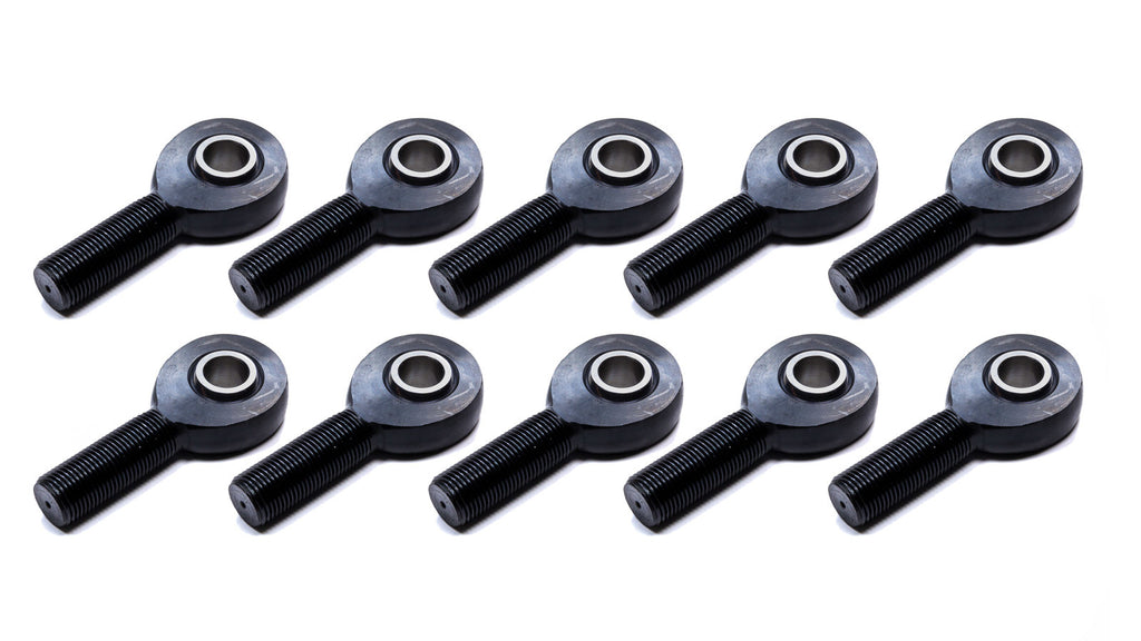 Ti22 PERFORMANCE 8250-10 Rod End Alum RH Male Blk 1/2ID x 5/8 Thread 10pk