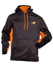 Load image into Gallery viewer, Ti22 PERFORMANCE 9210XL Sport-Tek Black Orange Ti22 Hoodie X-Large