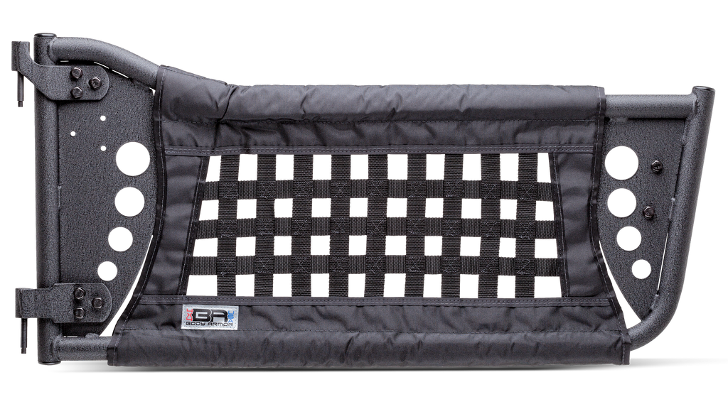 Body Armor 4x4 TJ-6137 Wrangler Traildoors Gen 3 Front, Pair for Select Jeep Wrangler