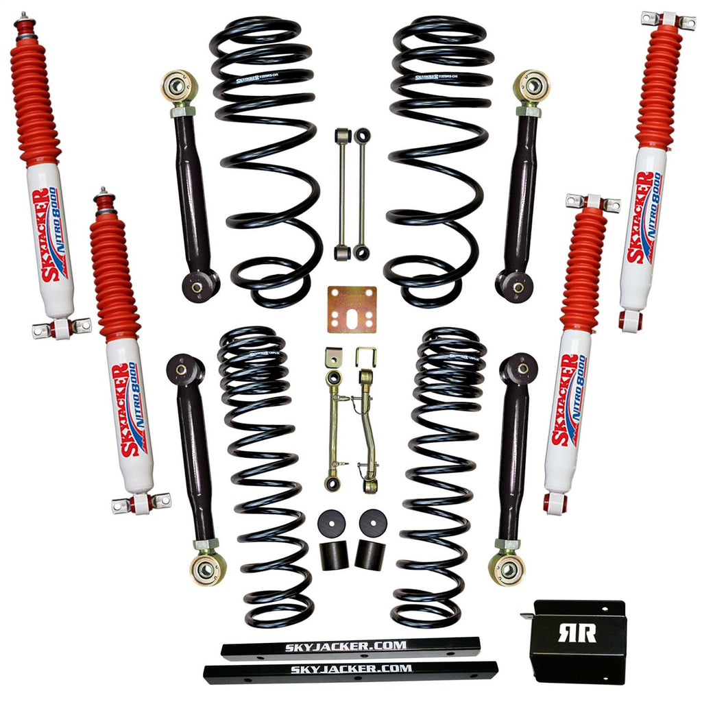 Skyjacker TJ251K-SVX-N 2.5IN. 97-02 TJ VALVE FLEX KIT for Select Jeep TJ, Jeep Wrangler